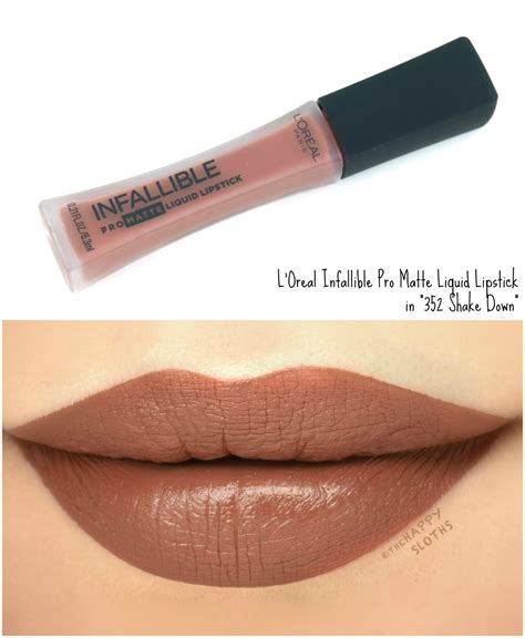 infallible pro matte liquid lipstick|l'oreal liquid lipstick long wear.